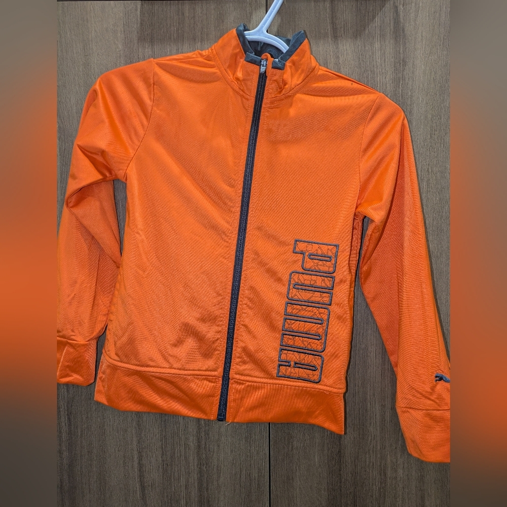 💟10/20$ Puma Bold Orange Zip-Up Jacket